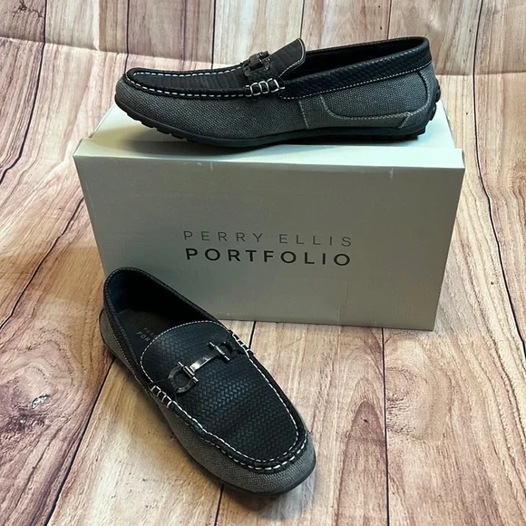 Perry Ellis Black Suede Loafers Perry Ellis | Shoes | Perry Ellis Black Velvet Loafers  main image 3